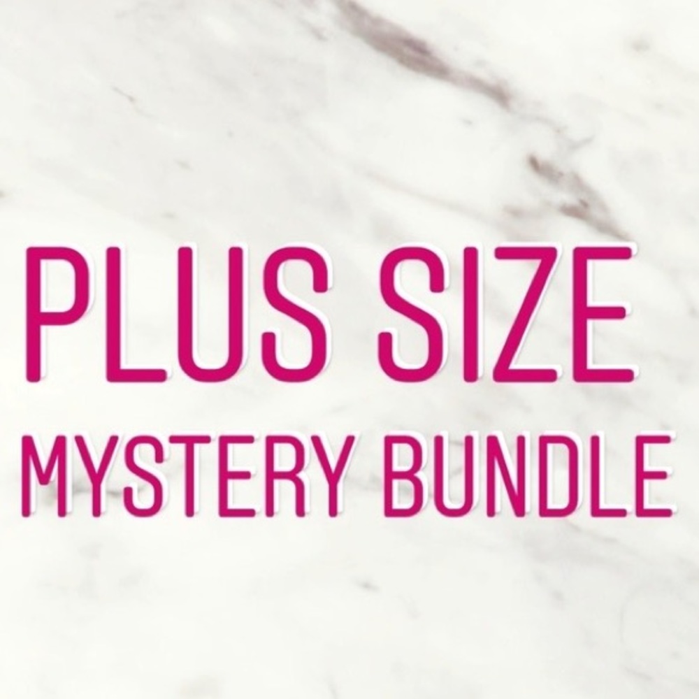 Plus size mystery box (brand names) $150 value+